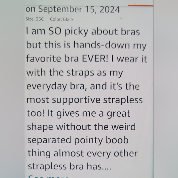 NWT SEA BBOT Push Up Strapless Bra Anti slip Padded Multiway Bra 32c beige - Picture 9 of 10